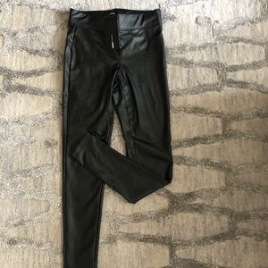 FASHION NOVA LEATHER LEGGING